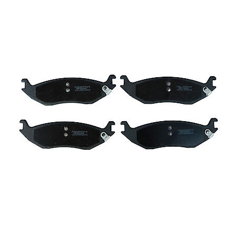 Brake Pads: Semi-Metallic, Reliable and Dependable Stopping - Rear