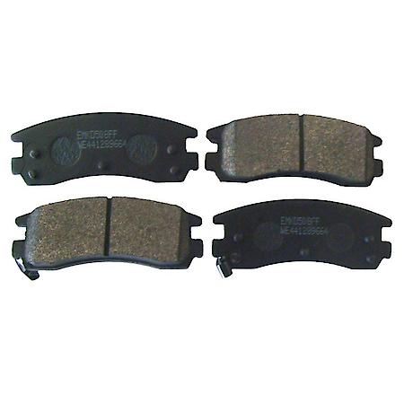 Semi-Metallic Brake Pads - Rear (4-Pad Set) - Rear