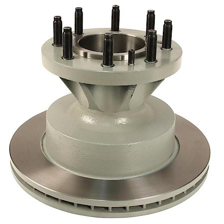 Run-True Metallurgic-Gray Coated Brake Disc (Rotor)