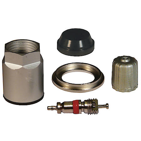 TPMS Service Kit: White Color Coded Service Kit For Select Models, 25 Piece