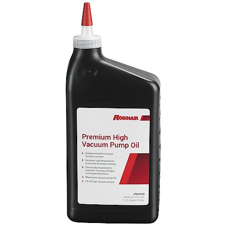Premium High Vacuum Pump Oil, Quart Bottle