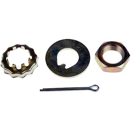 Spindle Nut Kit, 3/4-16 Contents: Nut, Washer, Retainer and Cotter Pin