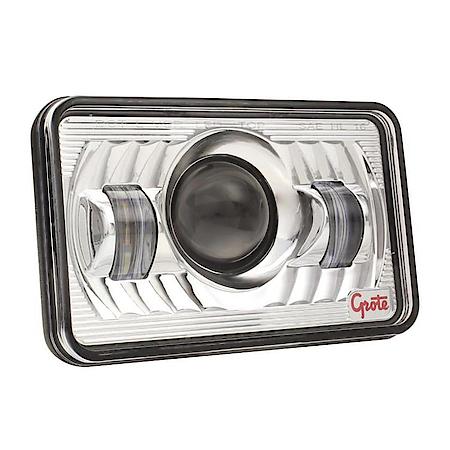 4" X 6", Clear, Led, Low Beam Headlamp
