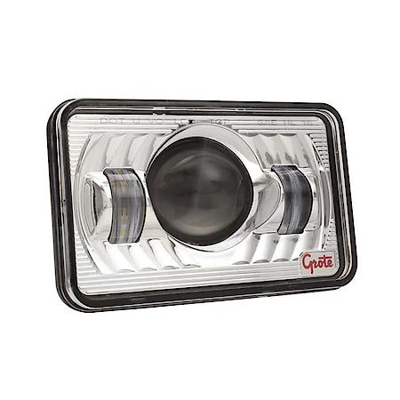 4" X 6", Clear, Led, High Beam Headlamp