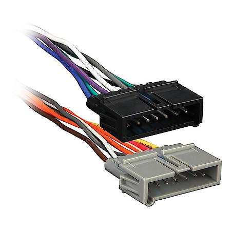 OEM Car Stereo Wire Harness: Aftermarket Radio Wire Harness for Non Amplified Models