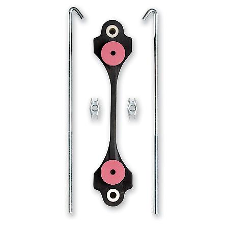 Battery Accessories: Rubber Hold Down, 6 7/8" Wide, Includes Bolts & Nuts