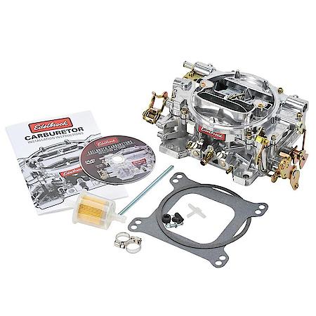 Performer 1405 Carburetor: 600 CFM, 4 Barrel, Square Bore, Manual Choke Inlet