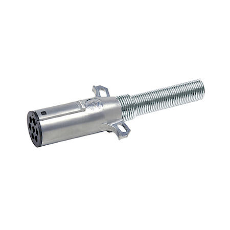 7-Pole Plug, with Cable Protector - Split-pins design, ground 8AWG, other terminals 10AWG
