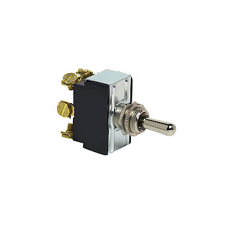 Toggle Switch - DPDT 3-Psition Momentary - Up: Mom On, Center: Off, Down: Mom On - 6 terminals