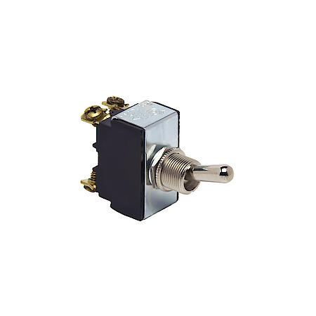 Toggle Switch - DPST On-Off - 25A at 12V, 15A at 24V, and 10A at 36V DC - (4) 6-32 screw terminals