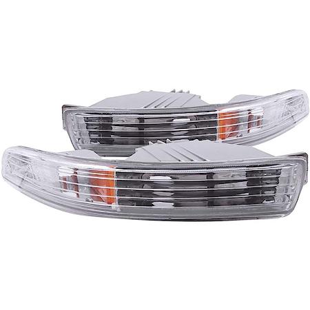 Clear Lens With Amber Reflectors, Set Of 2