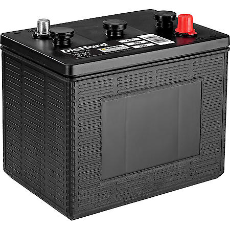 Battery: 6V Battery: 2 Group Size, 610 CCA, 760 CA, 165 Minute Reserve Capacity, Heavy Duty