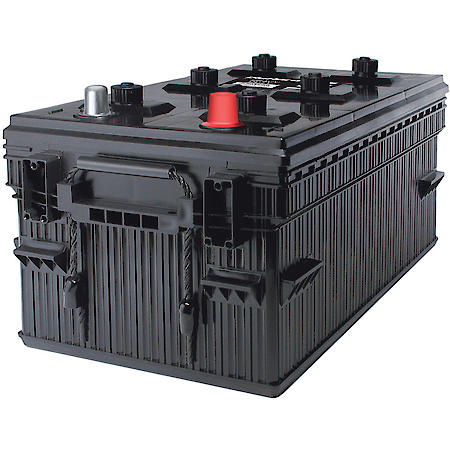 Battery: 8D Group Size, 1400 CCA, 1750 CA, 450 Minute Reserve Capacity, Heavy-Duty