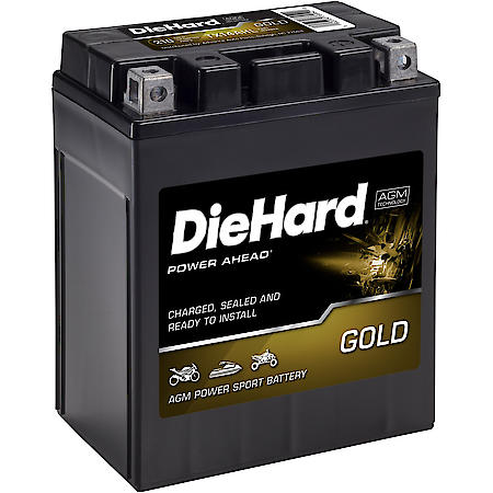 Battery: TX14AHL Group Size, 210 CCA, 12 Amp Hour Capacity, For Off-Road Use