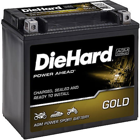 Battery: TX20HL Group Size, 310 CCA, 18 Amp Hour Capacity, For Off-Road Use
