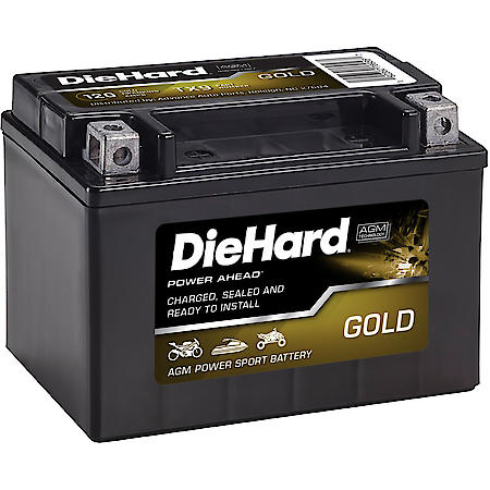 Battery: TX9 Group Size, 120 CCA, 8 Amp Hour Capacity, For Off-Road Use