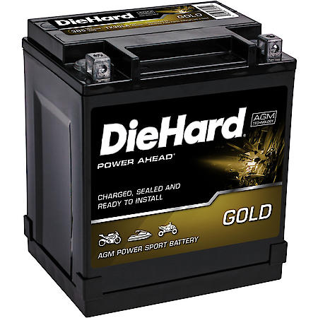 Battery: TX30L Group Size, 385 CCA, 30 Amp Hour Capacity, For Off-Road Use