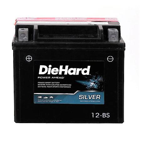 Power Sport Battery 12V Battery: BTX12-BS Group Size, 180 CCA, 200 CA