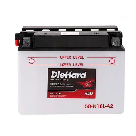 Power Sport Battery 12V Battery: B50-N18L-A3 Group Size, 240 CCA, 260 CA
