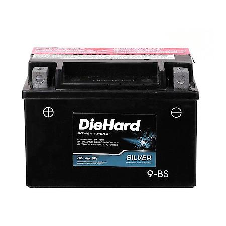 Power Sport Battery 12V Battery: BTX9-BS Group Size, 135 CCA, 150 CA