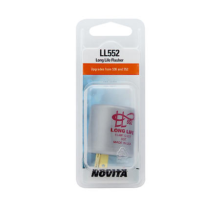 2 Terminal, 12-Volt Long Life Hazard Warning and Turn Signal Flasher