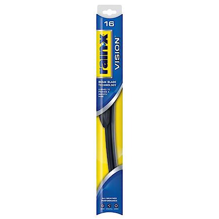 Wiper Blade: 16", Standard Beam, All Weather Performance, Pack of 1