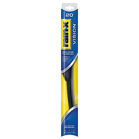 Wiper Blade: 20", Standard Beam, All Weather Performance, Pack of 1