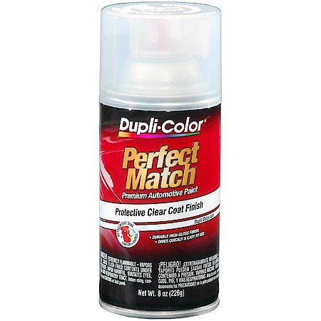 Perfect Match Touch Up Spray Paint: Clear Top Coat, 8 oz