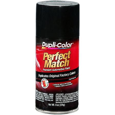 Perfect Match Touch Up Spray Paint: Universal Gloss Black, 8 oz