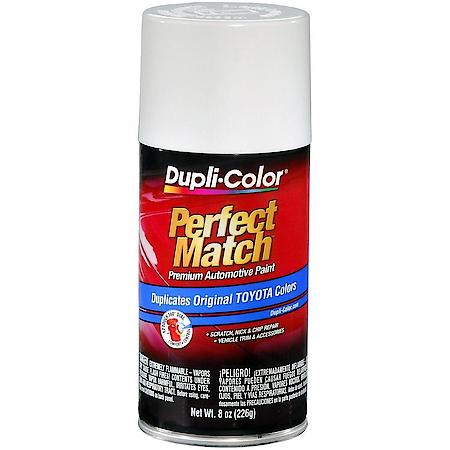 Perfect Match Touch Up Spray Paint: Super White II (040), 8 oz