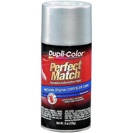 Perfect Match Touch Up Spray Paint: Bright Silver (PS2), 8 oz