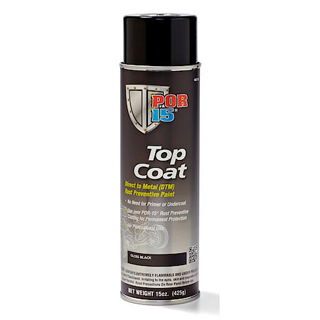 Top Coat Blk Aer 1 EA POR15
