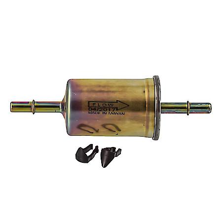 3/8" Inlet-Outlet Ford Metal In-Line Fuel Filter