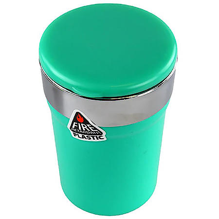 Extinguishing Ashtray: Glow In The Dark Butt Bucket Ashtray With LED Light