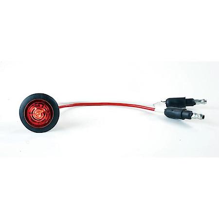MicroNova ® Dot LED Clearance Marker Light, with Grommet, PC Rated, Red
