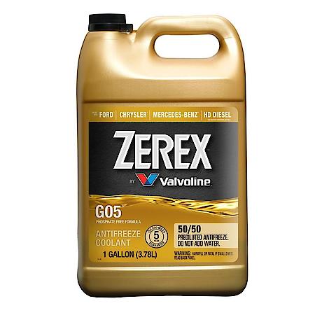 G-05 Formula 50/50 Pre-Mixed RTU Antifreeze / Coolant, 1 Gallon