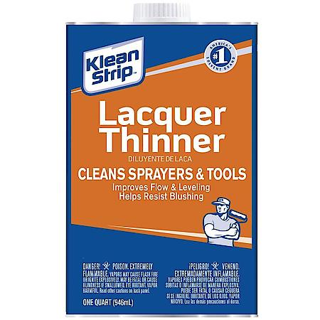 Lacquer Thinner Quart-High-Solvency, Medium-Drying Thinner For Lacquer