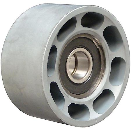 Serpentine Idler/Tensioner Pulley; Steel, 74mm Dia., 39.25mm Width, Smooth