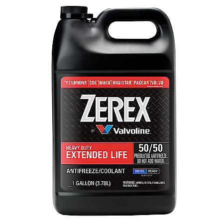 Heavy Duty Extended Life 50/50 Ready-to-Use Antifreeze / Coolant, 1 Gallon