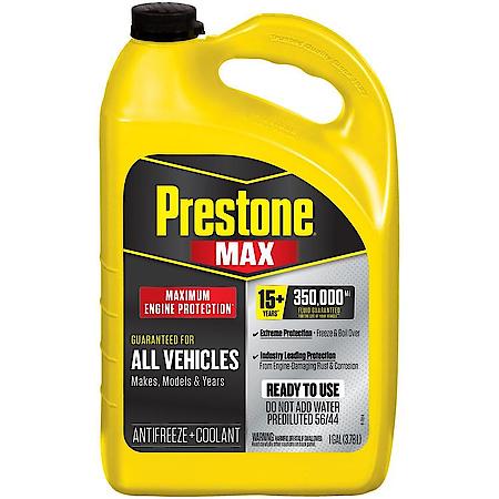 MAX Antifreeze + Coolant: All Vehicles, 56/44 Ready to Use, 1 Gallon