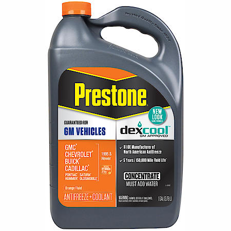 Antifreeze and Coolant: Concentrate, Dex-Cool Compatible, Protects Against Corrosion, 1 Gallon