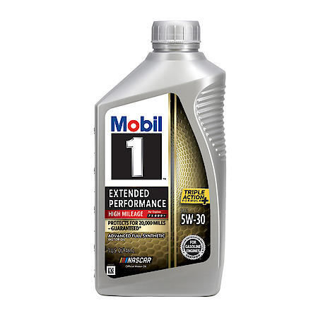 Extended Performance High Mileage Full Synthetic Engine Oil 5W-30, 1 Quart