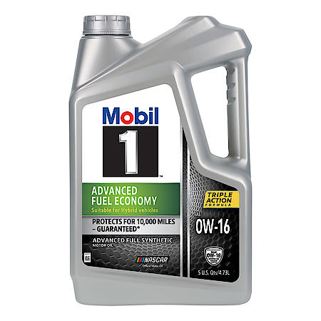 Advanced 0W-16 Fuel Economy Full Synthetic Motor Oil, 5 Quart