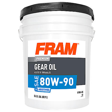 80W-90 Gear Oil: 5 Gallon