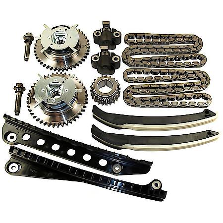 Primary Timing Chain Kit: Exact Fit, 122 Links, Timing Components, With Sprockets, Phasers