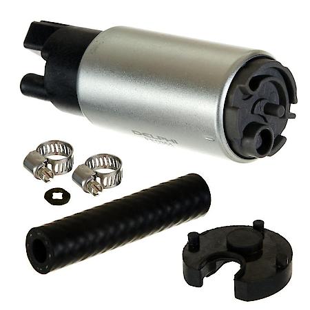 Electric Fuel Pump: With Hose Clamps, Hose Piece, Isolator, Pall Nut