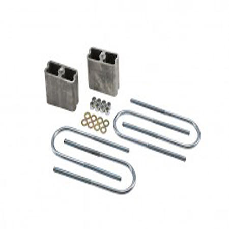 3 Inch Drop, Aluminum Blocks, With Blocks/ U Bolts/ Washers/ Nyloc Nuts