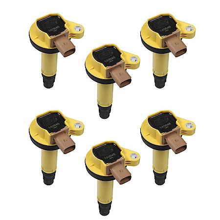 Coil:Ford Ecoboost 3.5L V6: 6-Pack Yellow