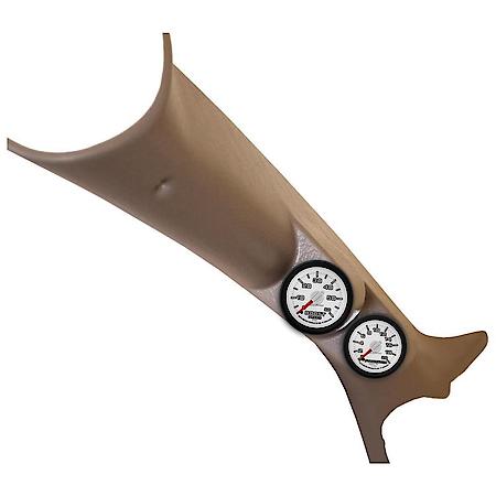 DIESEL GAUGE KIT; A-PILLAR; RAM 03-09; BOOST/EGT; 60PSI/2000deg.F; FACT. MATCH