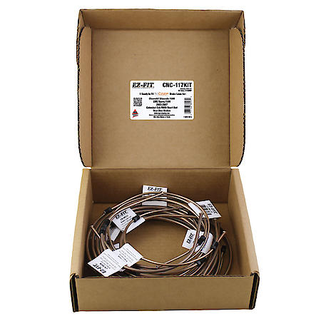 Copper Nickel Alloy Complete Front and Rear Brake Line Kit: Exact Fit
